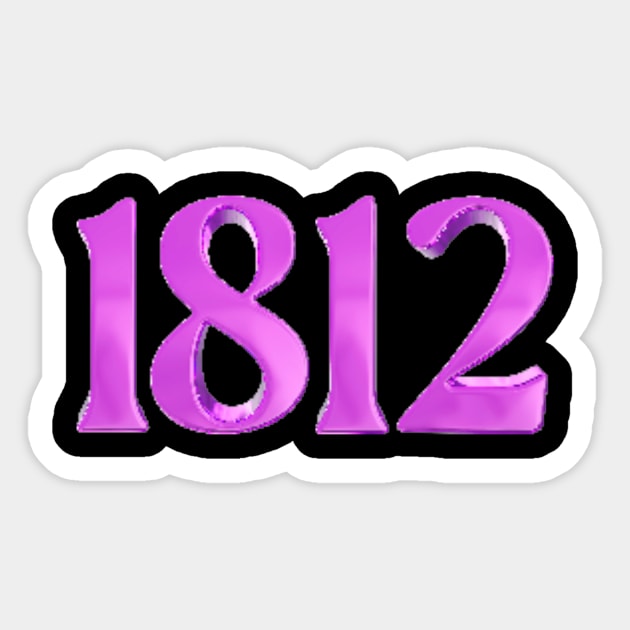 WAR OF 1812 BALTIMORE DESIGN Sticker by The C.O.B. Store